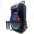 Speaker Portable Wireless Dat DT 1535 Eco Party LED Original 15 inch. 