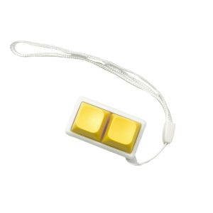 LUMINOU 2 phím Móc khóa bàn phím Giảm căng thẳng Tự làm Móc khóa fidget Sáng tạo Điều Lắng Nhàn Đồ chơi bấm ngón tay dành cho trẻ em lớn
