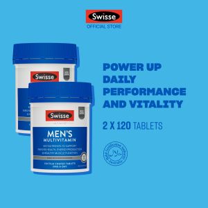 [EXP 31 AUG 2026] [Twin Pack] Swisse Ultivite Mens Multivitamin 120 Tabs