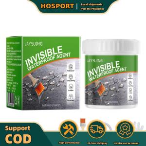 【HOSPORT】 150g/300g/500g Walls Leak Sealing Adhesive with Brush Invisible Sealant Agent Leakproof Waterproofing Gel Multipurpose for Roof Leakage Crack Seepage