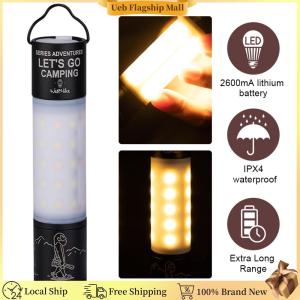 [Ueb Flagship Mall]Mini LED Lantern IPX4 Waterproof Portable Hand Lantern 350LM High Power Flashlight Power Bank for Outdoor Camping Hiking