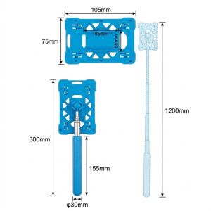 Universal TNG Extender Stick Tng Stick For Toll Card Easy Reach Grab From Vehicle Windshield