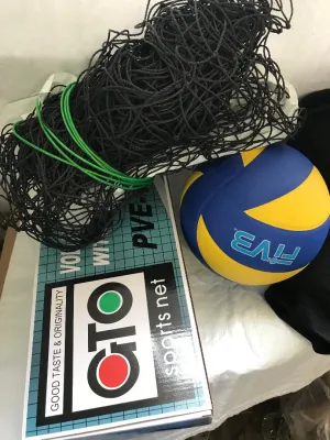 Volleyball Set Soft Touch Mavies Ball with Volleyball Net Heavy Duty with Box