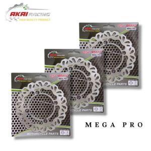Lagi Promo Piringan Cakram Belakang Megapro Piringan Cakram Variasi Mega Pro Model Standar 220mm Merk Akai Racing Kualitas Original