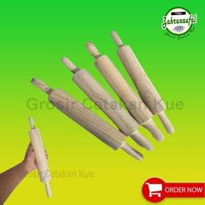 PROMO Roll Penggilas Rolling Pin Penggiling Adonan Kue Bahan Kayu