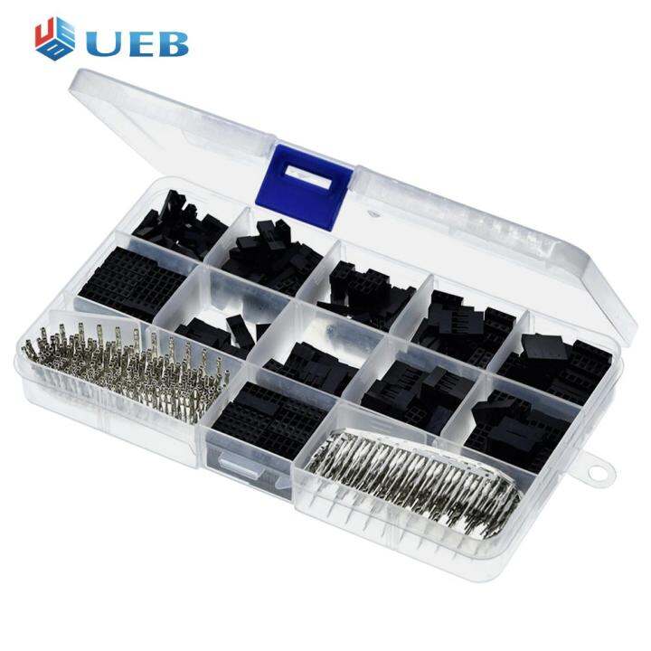 310PCS/620PCS Pin Header Connector Housing Kit With Box 2.54MM Jumper ...