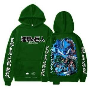 PREMIUM | Jaket Sweater Hoodie Anak Attack On Titan X Free Fire Shingeki No Kyojin Freefire