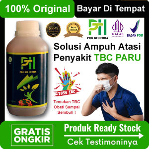 Obat Herbal TBC Tuberculosis - PRO DT HERBA 100% BPOM - Obat TBC Paru Paling Ampuh TBC anak dan dewasa non China - Obat TBC batuk berdarah herbal - batuk kering berdarah - batuk berdahak darah - paru paru basah kering non Obat TBC Kanker radang paru paru