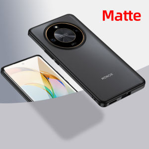 UFLAXE ICEY - For Honor X9b 5G Case - CLEAR ANTI-YELLOW Matte Shockproof Hard Case Anti-Fingerprint Slim Phone Case