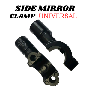 UNIVERSAL SIDE MIRROR CLAMP HOLDER LEFT / RIGHT HONDA CLICK  BEAT FI V2 MOTORCYCLE MODEL