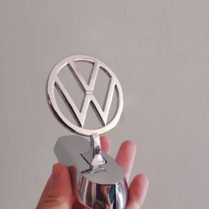 High quality For Volkswagen VW Zinc Alloy Car Front Hood Label Personalized Car Hood General Car Logo Car Bonnet Sticker Bonnet Logo Car Decoration car accessories Santana Caddy up! GTI Golf IV Multivan New Beetle Touran Polo