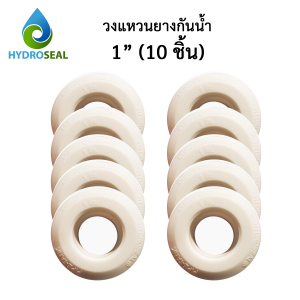 Hydroseal วงแหวนยางกันน้ำสำหรับ PVC ติดตั้งง่าย แพ็ค 10 ชิ้น