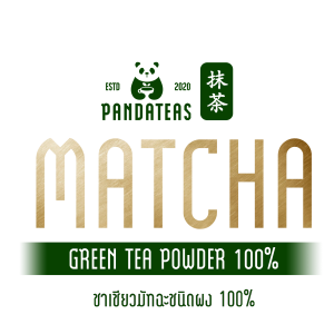 [แพนด้า]ผงชาเขียวมัทฉะชนิดผงละเอียด 100% ขนาด 80 กรัมแท้!