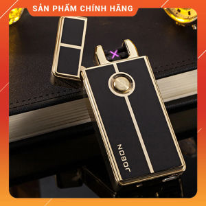 Hột Quẹt Bật Lửa sạc điện USB JOBON Zb308a Thiết Kế Đẹp Độc Lạ - giao họa tiết ngẫu nhiên