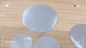 1 cái đĩa thép không gỉ 304 tấm tròn đường kính 50mm-100mm độ dày 0.5~2mm gioăng tròn thép không gỉ