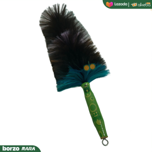 Kemoceng sintetis Wig Alat Pembersih Sawang – Bulu Lembut & Pegangan Panjang