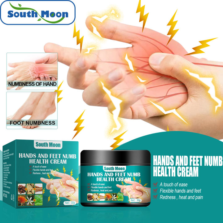 South Moon Hands and Feet Numb Health Cream 30g Multipurpose Pain Relief Professional Body Health Care Supplies