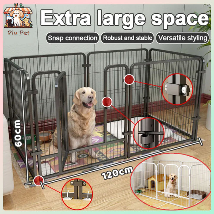 Adjustable clearance puppy crate