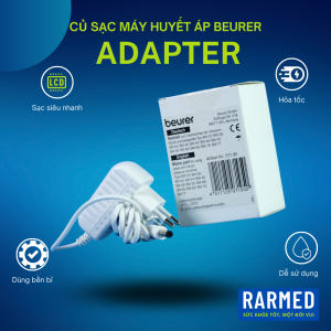 Cục sạc Adapter cho máy đo huyết áp BEURER (BM40/BM4558..)