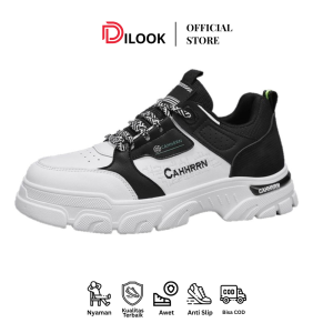 DILOOK S058 Sepatu Sneakers Pria Kasual Sepatu Fashion Outdoor Running Shoes Trendy Fashionable