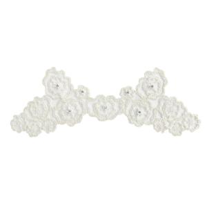 Embroidery Flower Sequins Sewing On Patches For Garment Decoration Breathable Craft Project Applique Decorative Accessory