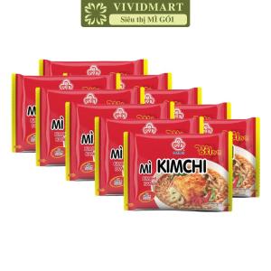 [SET 10 GÓI] - OTTOGI - Mì nấu Ottogi 5 vị: Tương đen Bắc Kinh Bò hầm Kim chi Phô mai Yeul cay Mì gói Ottogi (83-120g/gói)