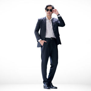 Jas Formal Pria - Jas dan Celana Pria Hitam - Jas Kantor - Jas Kerja - Jas wisuda Pria - Hitam