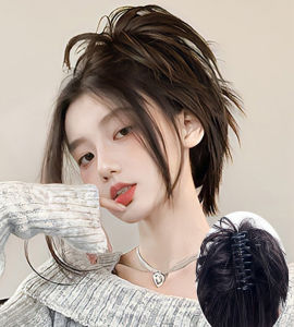 Búi tóc phong cách hiphop B07 💖FREESHIP💖 búi kẹp ngoạm tóc xỉa búi tóc giả