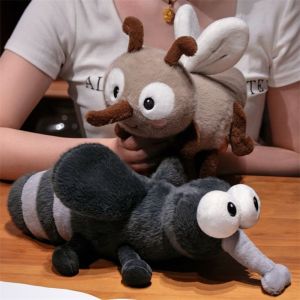 VERIDIAI Embroidery Mosquito Plush Toys Collection Cute Insect Pendants Doll Game Props  Toy Kawaii Mosquito Plush Pendant Christmas Gift