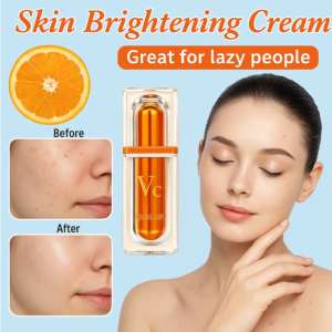 💖Glowing Cold White Skin💖VC Natural Cream Five-Fold Vitamin C Natural Cream Brightens Isolates Conceals Lazy Moisturizing Bb Cream vc Ultra Light Sunscreen Golden C Skin Made Buffered Vitamin C素颜霜