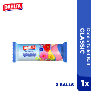 DAHLIA Kamper Ball Toilet Classic | Efektif menghilangkan bau dan mengusir serangga | isi 5 200gr isi 3 balls 120gr | Kamper Bola
