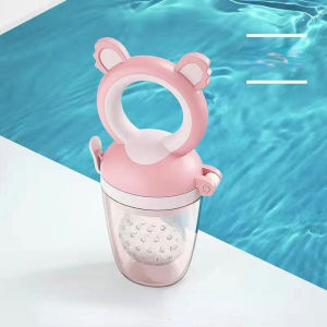 SKISOPGO  จุกกัดซิลิโคนใส่ผลไม้ ที่ดูดหัดทานผลไม้เด็กน้อย สำหรับเด็กอ่อนและเด็กเล็ก 3 ไซส์