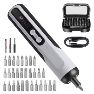 3.6V Cordless Electric Screwdriver Set 21-In-1 Rechargeable Adjustable Torque For Home DIY & Professional Use Fast Charging