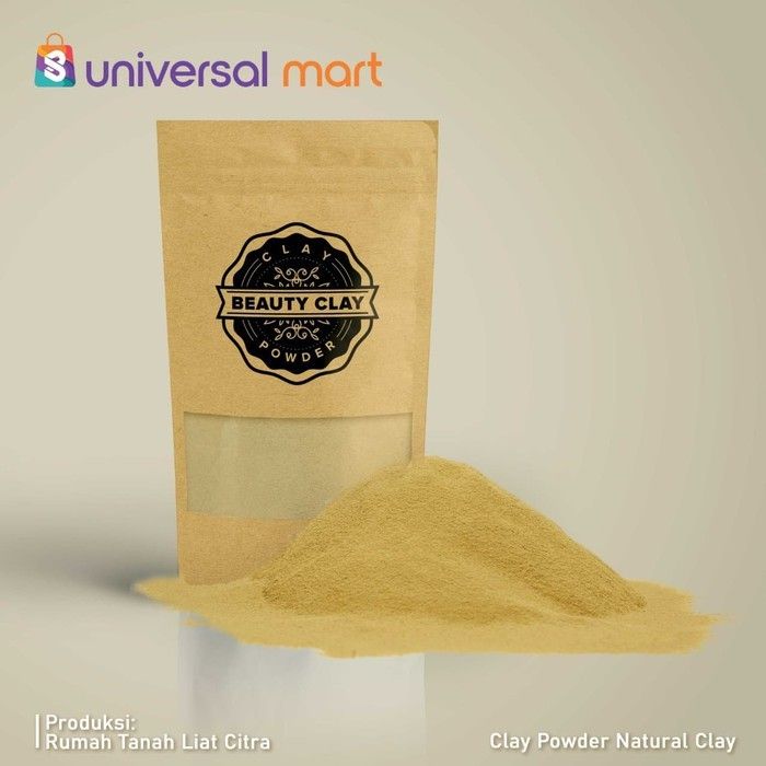 Clay Powder | Beauty Clay | 100% Natural Clay | Powder Halus 350gram