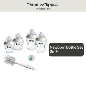 Tommee Tippee Natural Start PP Feeding Bottle Newborn Feeding Set 0+ months Super Soft Silicone Teat 6-piece Set