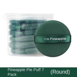 JIYAN2866 7PCS 7pcsBox Cosmetic Puff Does Not Eat Powder Super Soft Powder Puff Wet Dual Face Powder Puff Tool Dry Make Up Women