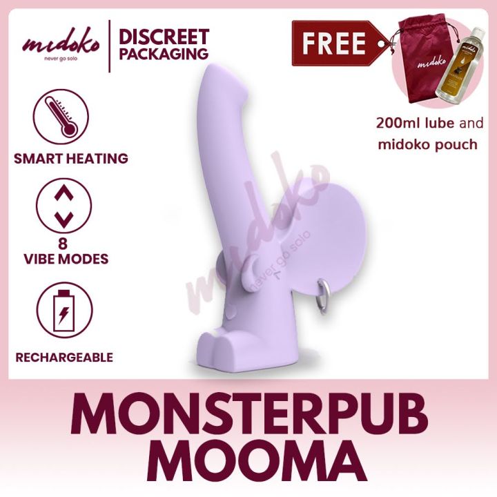 Midoko Monster Pub Mooma Elephant Dual G-Spot Vibrator Massager for Women Sex  Toys | Lazada PH