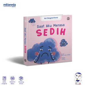 Bentang Kids - Seri Mengenal Emosi Saat Aku Merasa Sedih Boardbook - Usia 3-8 Tahun - Millennia