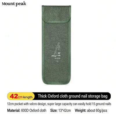 Mount peak Tent Pegs Nail Set with Wind Rope Camping Tent Stakes Outdoor Rope Flysheet Tarp Ground Nail Tali Pancang Paku Khemah