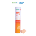 Thực phẩm Pharmacity bảo vệ sức khỏe Vitamin C 1000 mg + Zinc (Tuýp 20 viên). 
