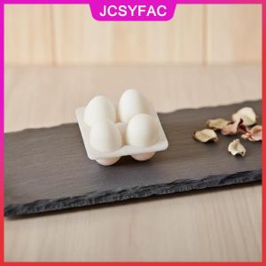 JCSYFAC 1:12 Dollhouse mini trứng chiên chảo đồ dùng nhà bếp mô hình Dollhouse nhà bếp cảnh Phụ kiện trẻ em giả vờ chơi đồ chơi Kit