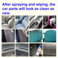 1S removes all stains Car Interior Cleaner [650ml] High capacity Foam Cleaner Spray For Car No need wash with water car cushion cleaner Turn white with one rub car seat Fabric cleaner car Leather Cleaner car dashboard cleaner car seat cleaner汽车泡沫清洁剂 洗车清洁剂. 