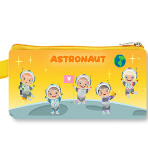 Mini Case Astronaut Dompet Karakter Anak Astronot Dompet Suvenir Gift Pencil Case Tempat Pensil Karakter