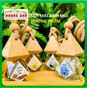 Tinh Dầu Treo Xe Ô Tô Tự NhiênDiệt Khuẩn Khử Mùi Hương Thơm Dịu
