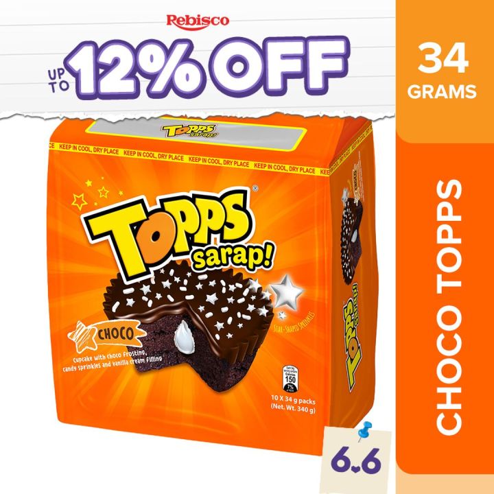 Topps Sarap Choco 34g