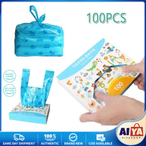★Same Day Shipping★ 100pcs/box Leak Proof Pet Trash Bag for Cat Dog Poop Bags Biodegradable Plastic Garbage Bags Pet-Trash-Bags