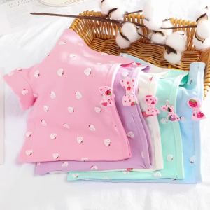 Hot Sale Panties Young Girls Underwear New Teenagers Strawberry Short Boxers Panties Safety of Pants 6pc/lot S-4X Students2026