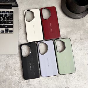 For Huawei Honor 400 Pro Case Luxury Plating Hard PU Protective Back Cover Case For Honor 400 400Pro Full Cover Phone Shell
