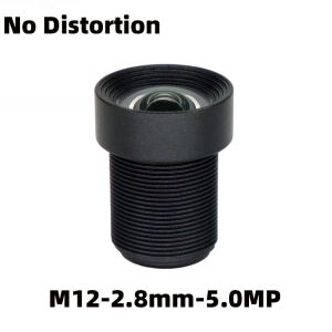 Không có biến dạng M12 * 0.5 gắn kết 2.8mm 5.0MP với 650nm Kính lọc IR 1/2.5 "inch cho distortionless Camera CCTV Distortion-Miễn phí