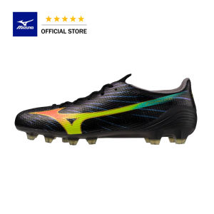 【100% Authentic 】Mizuno Morelia Neo V Elite FG Firm Ground KL Soccer Cleat Football BLACK-LAVA ORANGE